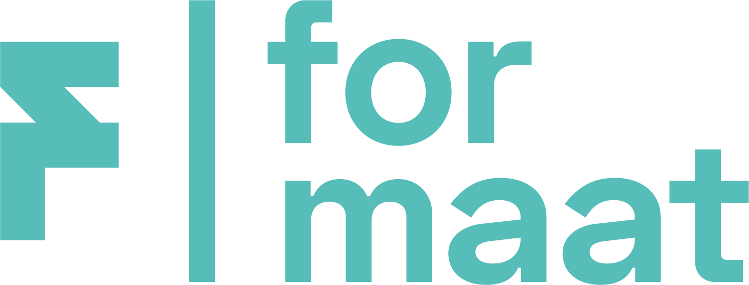 Formaat logo blauwgroen