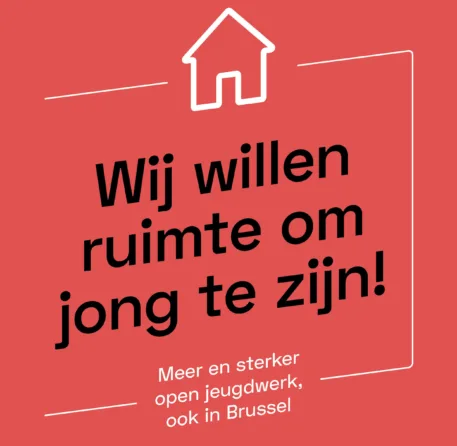 Memorandum Brusselse jeugdhuizen affiche A4